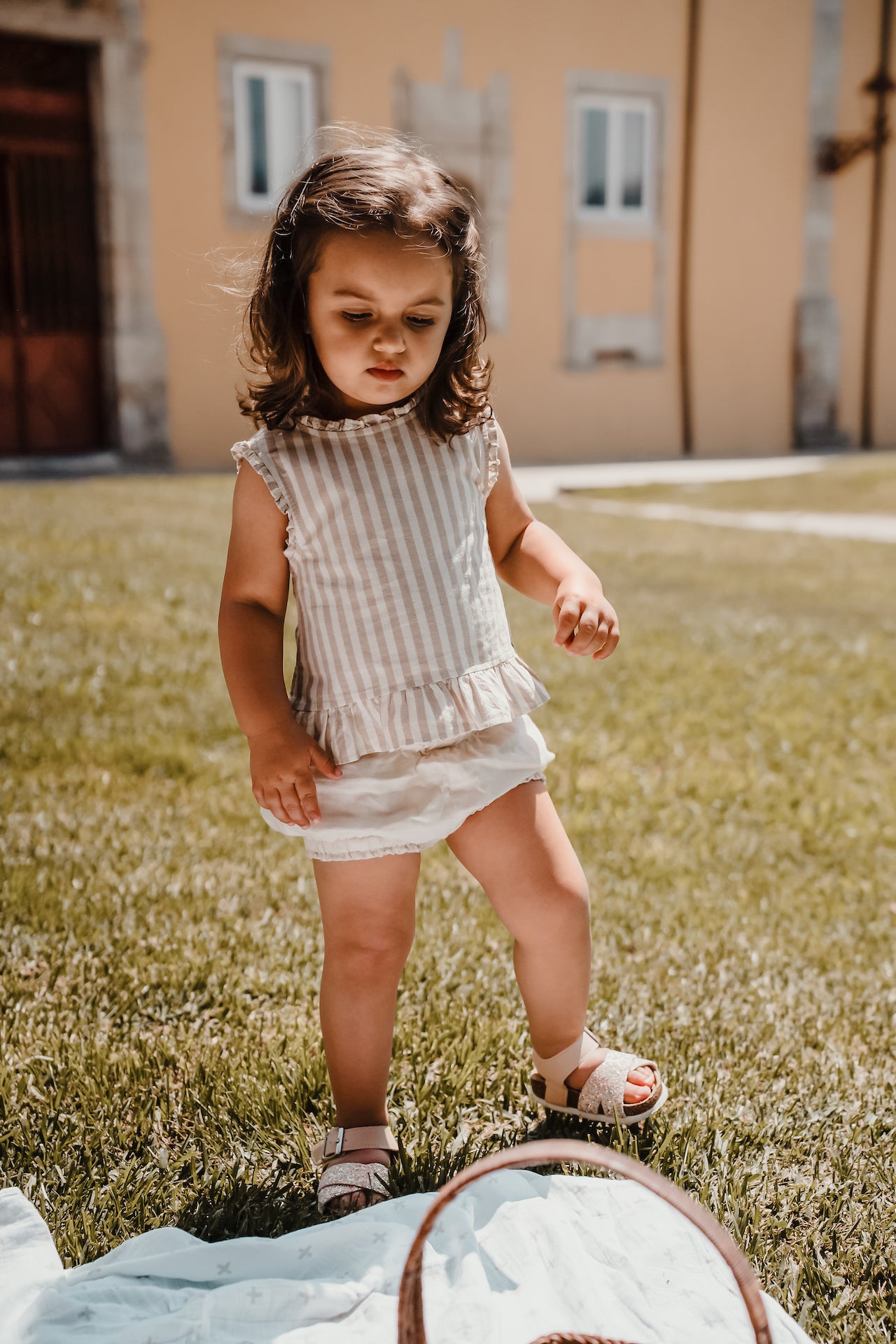 Cotton-Linen Shirt Drew Cinnamon Baby | Peter Jo