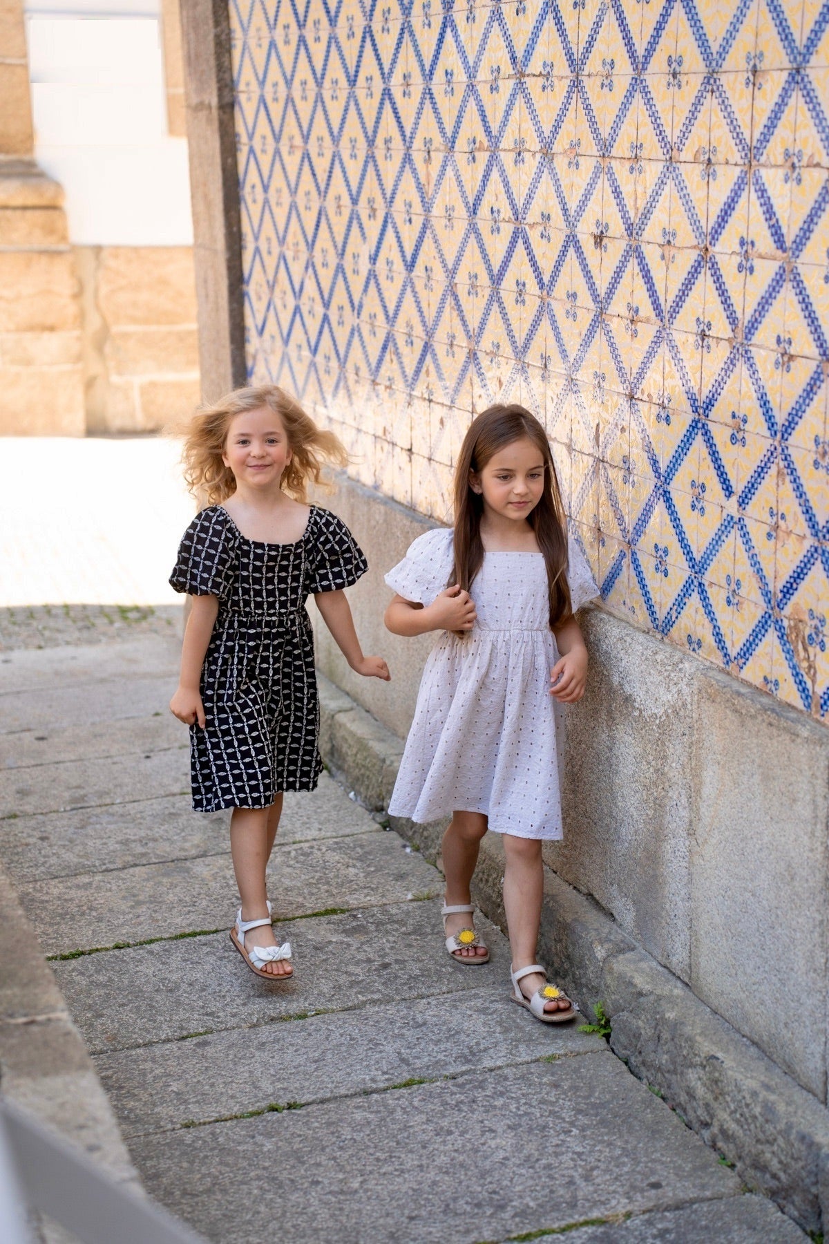 Organic cotton dress - Belle Sea Salt | Peter Jo Natural