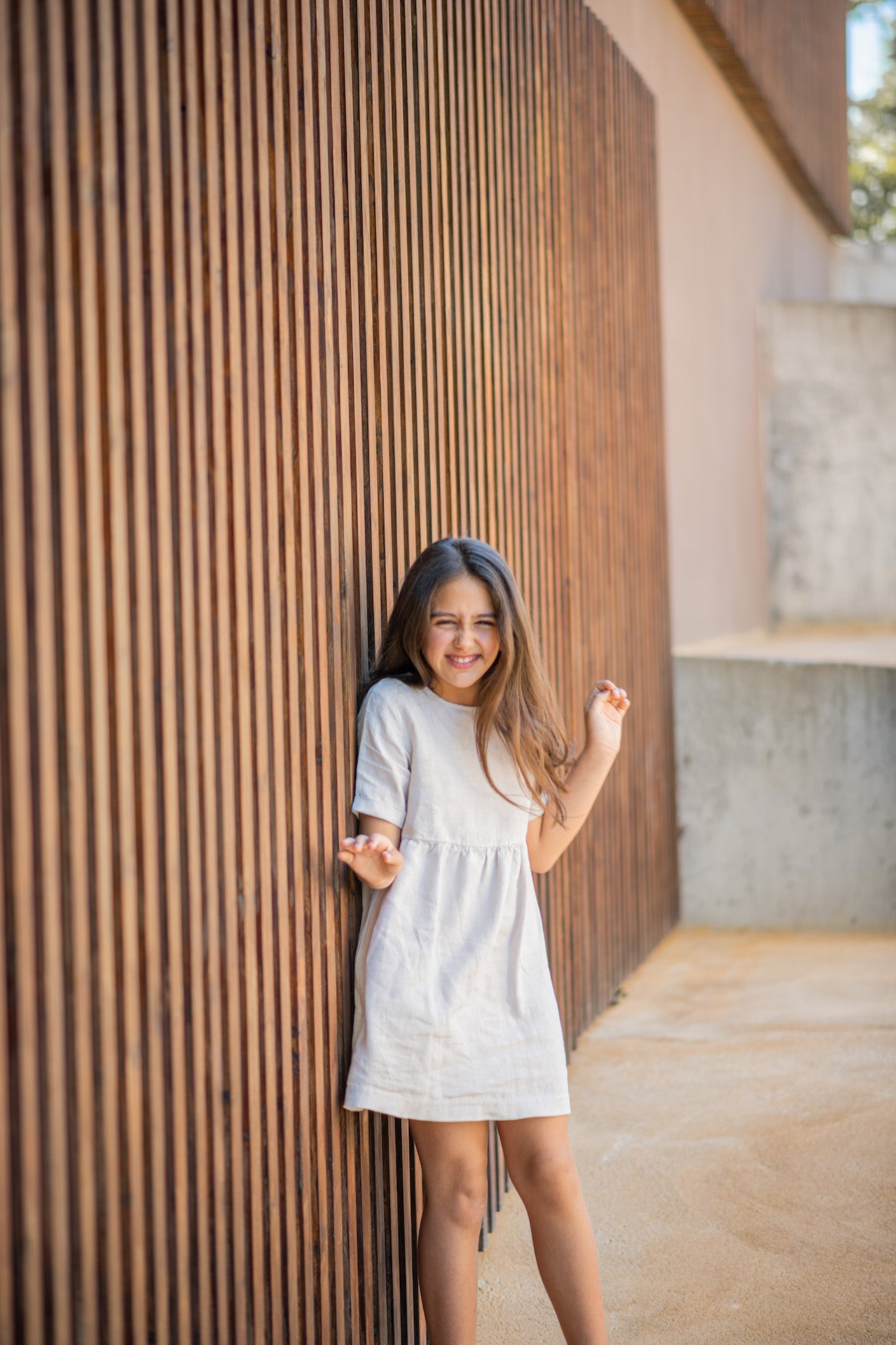 linen sundress