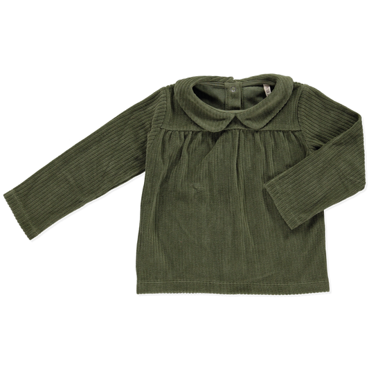 organic baby shirt colorado green | peter jo