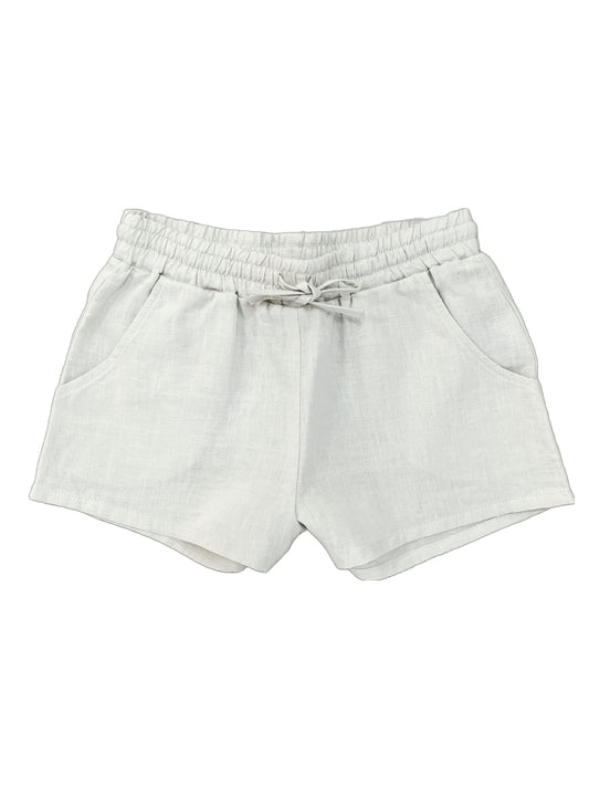 Linen Shorts Magic Sienna Cream | Peter Jo Natural