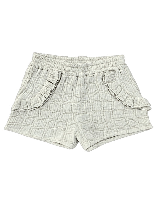 Cotton-Linen Shorts Phoebe Ginger Stone | Peter Jo