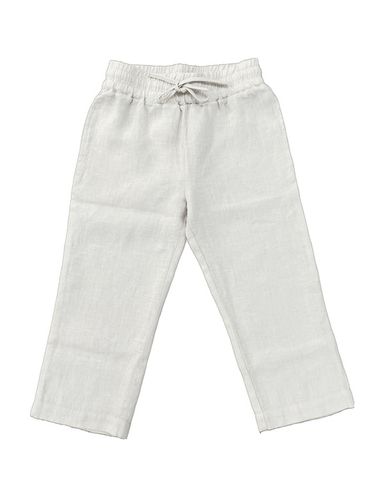 Linen Pants Dawn Sienna Cream | Peter Jo Natural Clothing