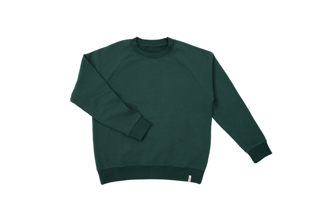 Women’s Organic Sweatshirt – Willow Forest Green