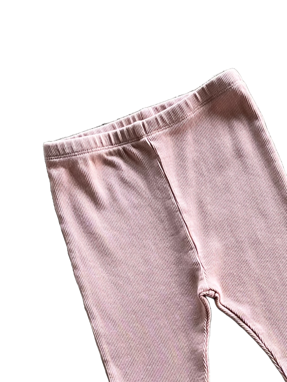 pink ribbed leggings oggy | peter jo