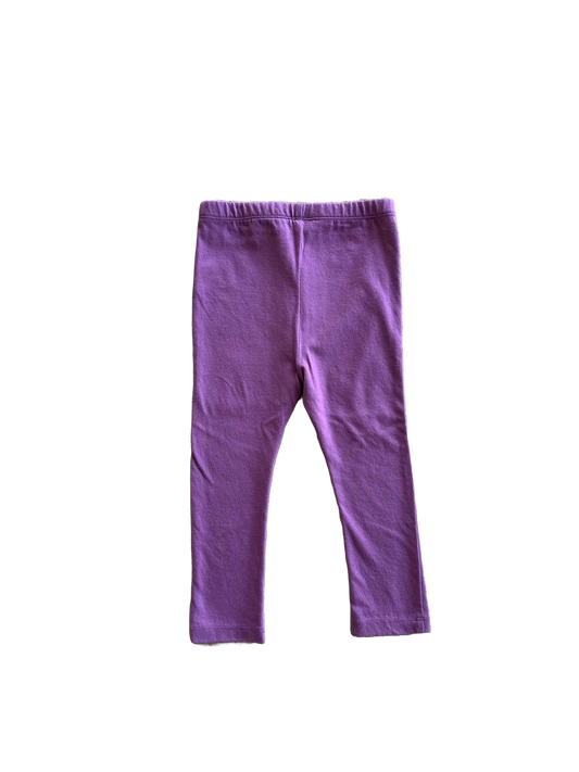 Organic Baby Leggings - Purple Mini Leggings