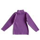 Organic Kids' Ribbed Shirt - Purple Manny | Peter Jo