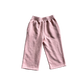 pink organic fleece pants blair | peter jo natural clothing