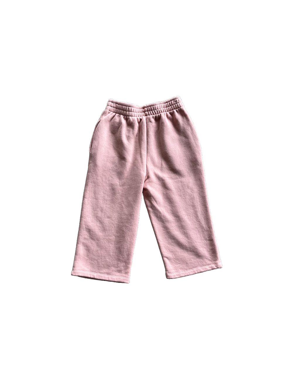 pink organic fleece pants blair | peter jo natural clothing