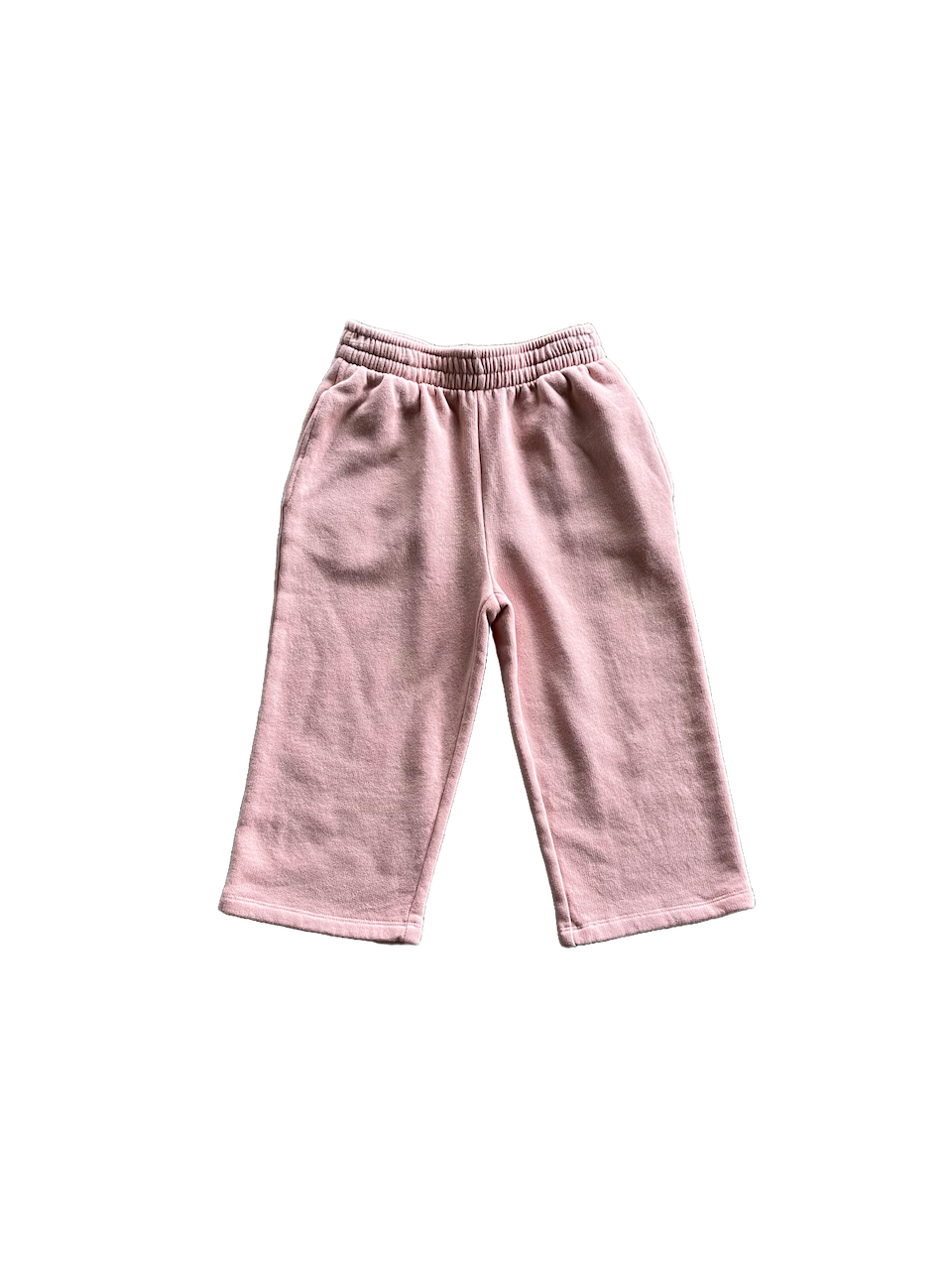 pink organic fleece pants blair | peter jo natural clothing