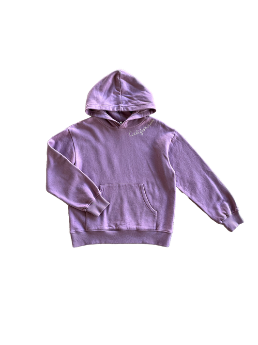 purple hoodie pierce kids | peter jo