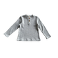 Organic Baby Shirt - Heather Grey Wendy Shirt
