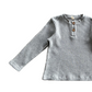 Organic Baby Shirt - Heather Grey Wendy Shirt