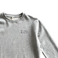 Organic Winter Sweatshirt Bass Grey for Women | Peter Jo
