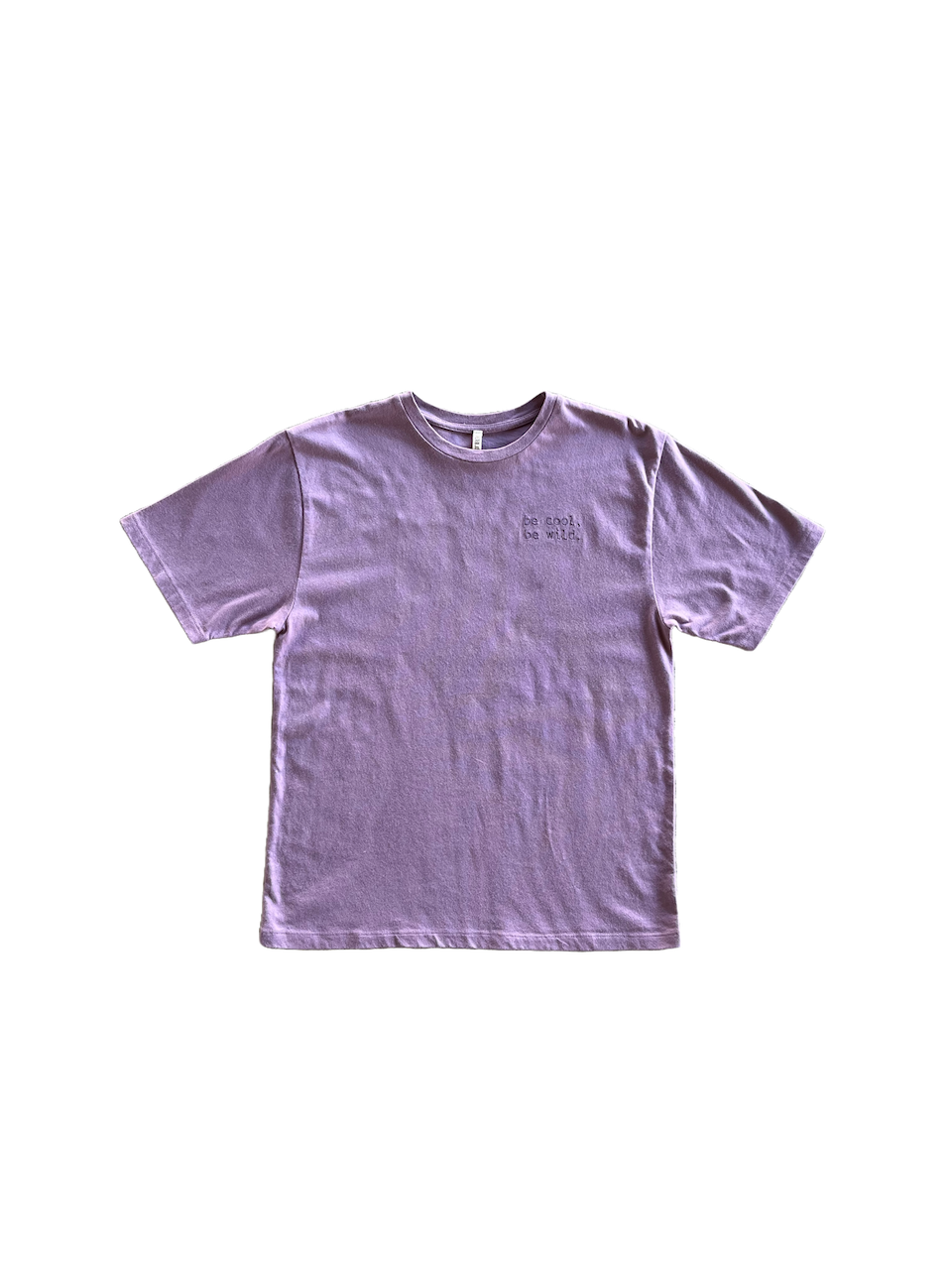 Organic T-Shirt Beet Purple | Peter Jo Natural Clothing