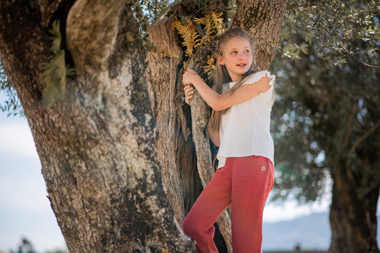 high waisted linen pants