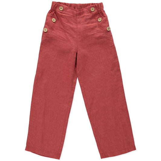 linen beach pants